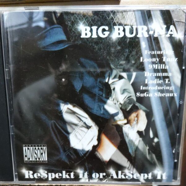 Big bur-na g-luv g-rap gangsta CD