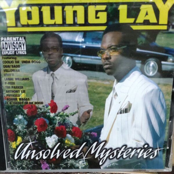 Young Lay / Unsolved Mysteries gangsta g-rap g-luv cd