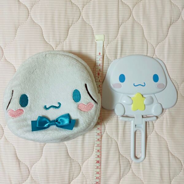サンリオ SANRIO シナモン シナモロール ポーチ 手鏡 ミラー