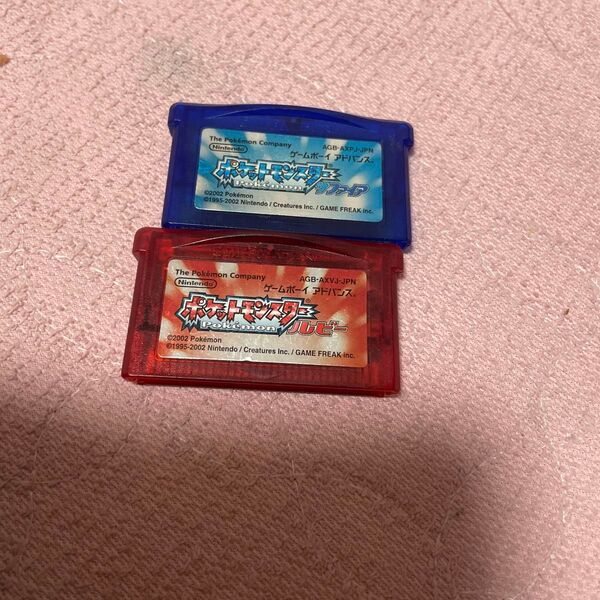 早い者勝ち!ポケモン ルビー・サファイア GBA ポケットモンスター ソフトのみ ゲームボーイアドバンス