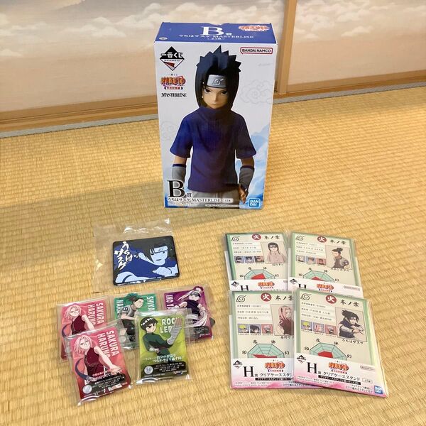NARUTO 中忍試験編 うちはサスケ 一番くじ フィギュア B賞 おまけ