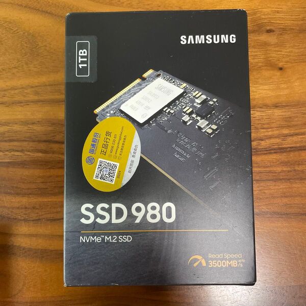 【新品未開封】SAMSUNG SSD 1TB 980 PCIe3.0 NVMe M.2 サムスン