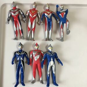 #ウルトラマン まとめ売り ティガ、ガイア、ダイナ、ナイス、アグル、ルナモード、コスモスフューチャーモード バンダイ 円谷プロ