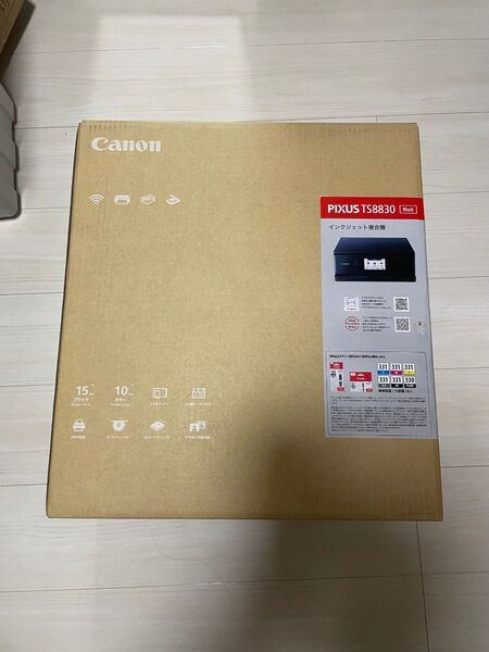 キヤノン Canon プリンター A4 インクジェット複合機 TS8830 BLACK 自動両面 6色