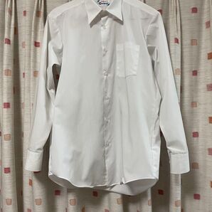 ホワイト 長袖シャツ 白 長袖 シャツ カンコー 学生服 カッターシャツ 160 Mサイズ