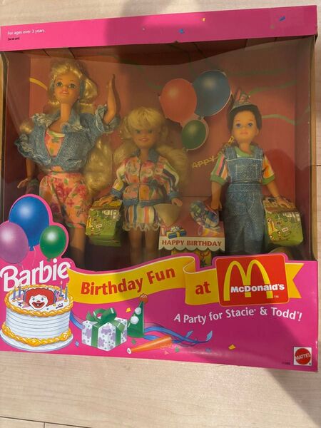 マクドナルド バービー Barbie Birthday Fun