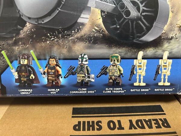 レゴ スターウォーズ 75151 クローンターボタンク ミニフィグ6体セット 武器付属