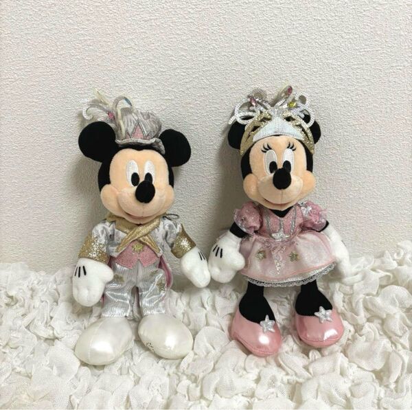 ビリーブ ぬいぐるみバッジ ミッキー ミニー ディズニー ぬいぐるみバッジ TDS タグ付