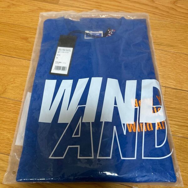 WIND AND SEA ウィンダンシー Tシャツ M ブルー 新品 未使用