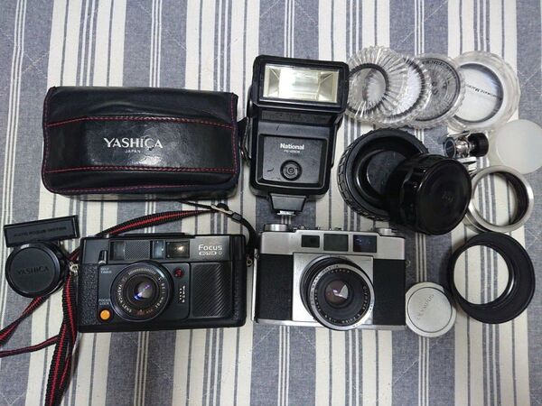 OLYMPUS 35-S、YASHICAカメラ等まとめ売り ジャンク