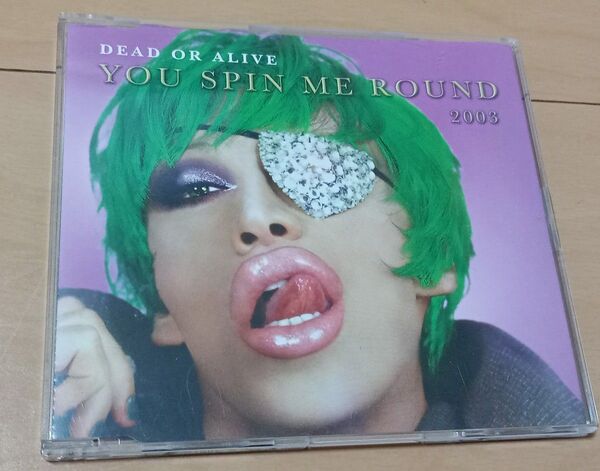 DEAD OR ALIVE「YOU SPIN ME ROUND 2003」英国盤CDシングル 4トラック Sony Music