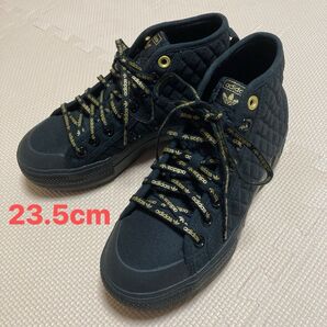 ADIDAS NIZZA TREK W 23.5cm ブラック