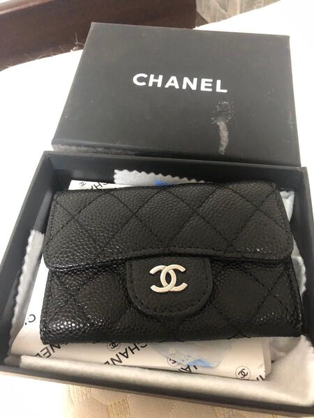 最終直下げ24時まで出品ですCHANELノベルティコインカードケース