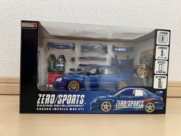 ホットワークス 1/24 スバル インプレッサ WRX STI ゼロスポーツCZS仕様