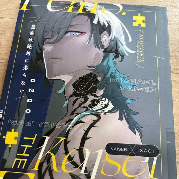 ブルーロック同人誌 カイザー×潔世一 カイ潔 皇帝は絶対に落ちない◆温度◆ぬるぬる