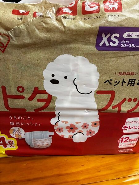 ペット用紙おむつ XS 61枚 女の子用