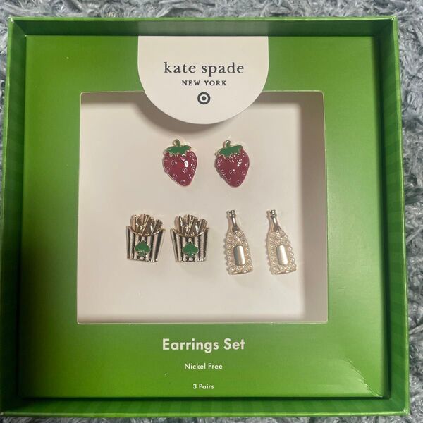 kate spade NEW YORK ピアス3ペアセット 未使用