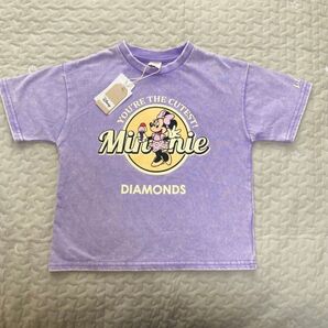 綿100 ミニーちゃん Tシャツ 100cm