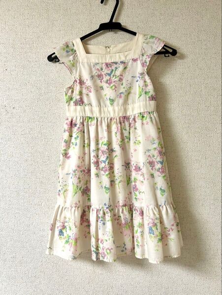 クミキョク 組曲ガール KUMIKYOKU 花柄 ノースリーブ ワンピース 100cm 120cm 子供服 ドレス キッズ ベビー