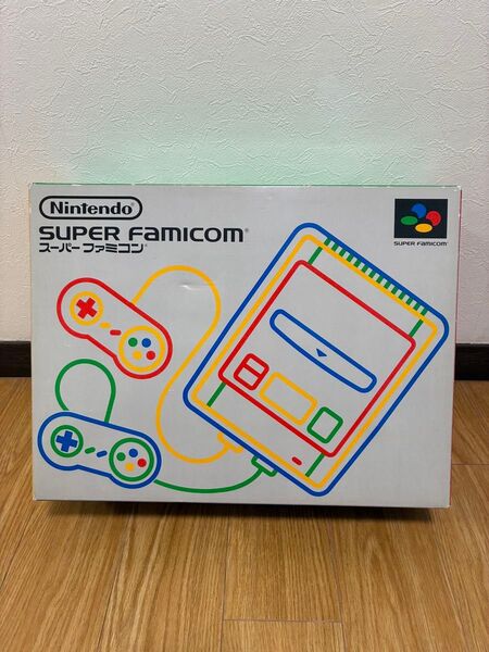 【ジャンク品】スーパーファミコン本体 箱、取説付