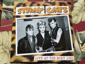 STRAY CATS 新品限定 LP LIVE AT THE ROXY 1981 ロカビリー ストレイキャッツ