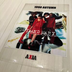【希少非売品】「JUDY AND MARY」AXIAクリアファイル(単品)(1998年)