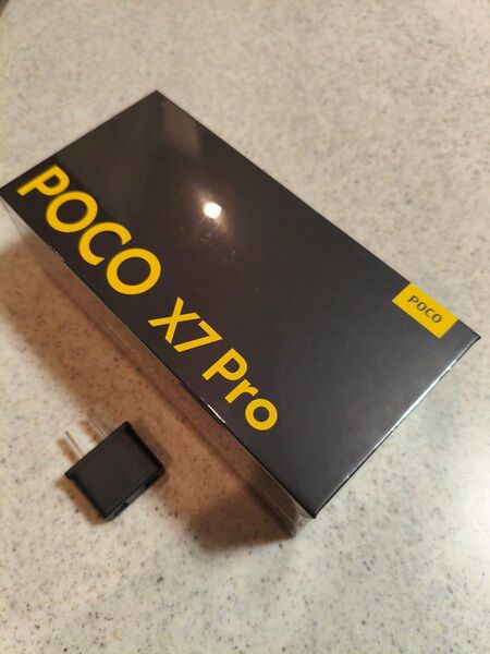 POCO X7 Pro 8GB/256GB ブラック グローバル版 新品未開封 シュリンク付