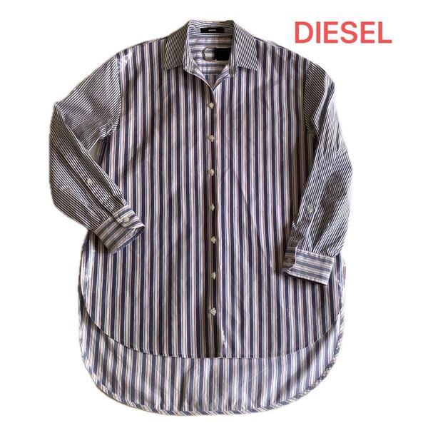 ディーゼル DIESEL レディース 長袖シャツ コットン