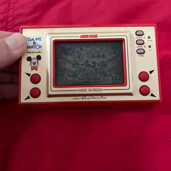 大幅値下 激レア 電池フタ無 ミッキーマウス ゲームウォッチ 任天堂 GAME & WATCH Nintendo
