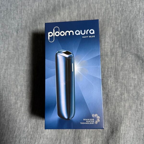 ploom aura ネイビーブルー 本体 未使用 プルームオーラ