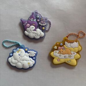 サンリオキャラクターズ ラバーマスコット 3個セット