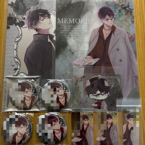 無神 ルキ DIABOLIK LOVERS Secret Memories 告白メッセージ入り 缶バッジ 他