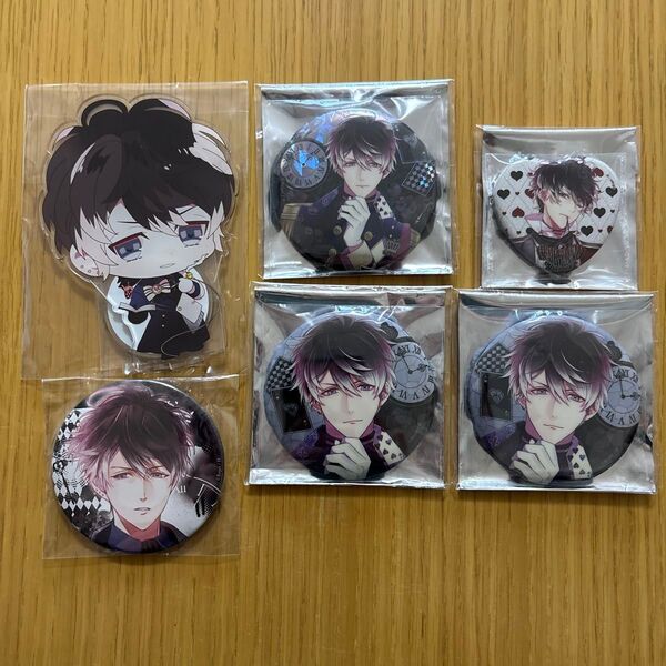 無神 ルキ DIABOLIK LOVERS Dark▼Alice in Dream ホロ缶バッジ 他