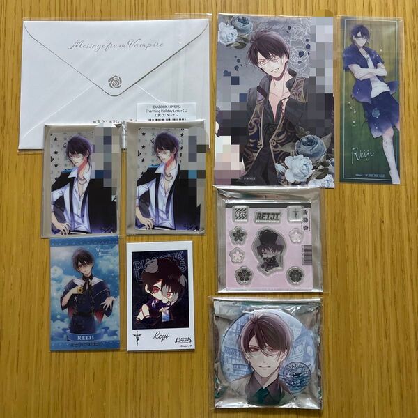 逆巻 レイジ DIABOLIK LOVERS 不死の薔薇園 メッセージ入りポストカード 他