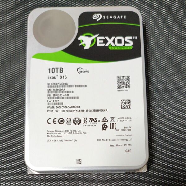 HDD Seagate ST10000NM002G ハードディスク 箱無し