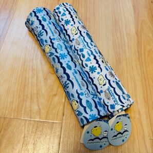 生地はぎれ 涼感 ポムポムプリン2色セット