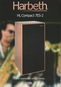 Harbeth HL Compact 7ES-2の英語カタログ ハーベス 管2444