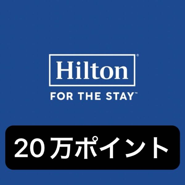 ヒルトンホテル ヒルトンオナーズポイント20万ポイント