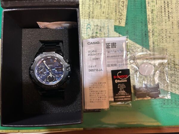 カシオ国内正規品G-SHOCK G-STEEL GST-B400BD-1A2JF