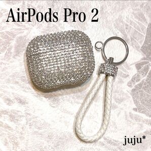 AirPods Pro 第2世代 ケース カバー キラキラ 高級感 イヤフォンケース AirPods2ケース イヤホンケース 新品