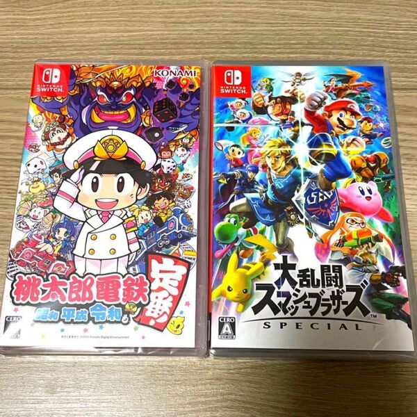 【2本セット】大乱闘スマッシュブラザーズSPECIAL + 桃太郎電鉄
