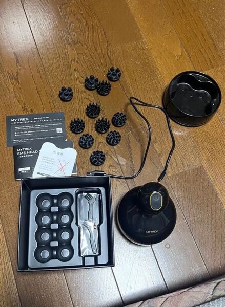 MYTREX EMS HEAD SPA PRO MT-EHP22B 動作確認済み マイトレックス ヘッドスパ プロ