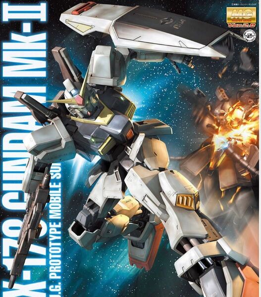 MG 1/100 RX-178 ガンダムMk-II Ver.2.0ガンプラ