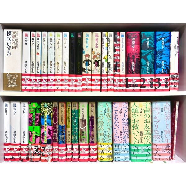 楳図パーフェクション umezz perfection 楳図かずお 全巻セット 全初版帯付き umezz note 妄想の花園