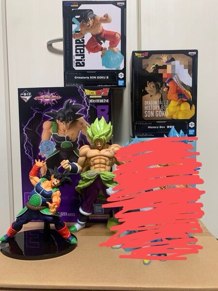 ※商品内容訂正しました。※ ドラゴンボール フィギュア 一番くじ、プライズ 未開封+開封品 5点セット