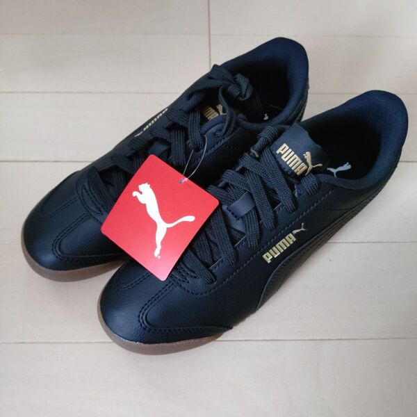 PUMA チュリーノ スニーカー 黒 23cm
