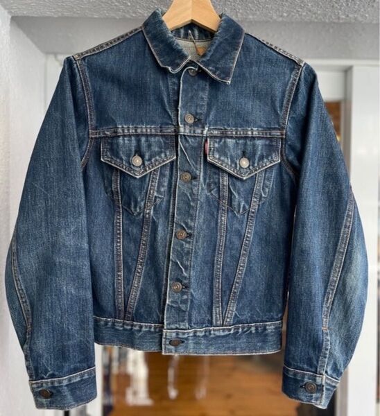 Levi s 70505 big E デニムジャケット 34-36程度 BIGE