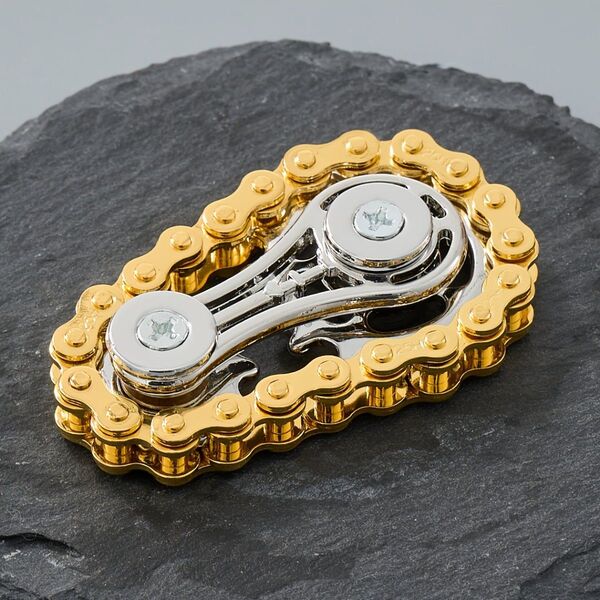 金属製フィジェットトイ エルゴノミックデザイン EDC