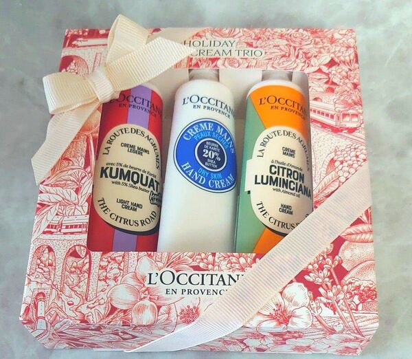 L'occitane ロクシタン ホリデーハンドクリーム トリオ 各30ml 3点