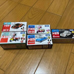 【廃盤】トミカ ディズニーモータース ミニカー 5台セット まとめ売り